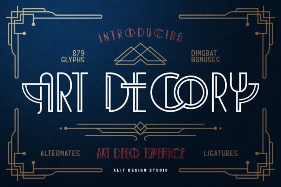 Art Decory: A Display Typeface That Elevates Digital Branding