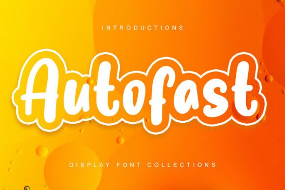 Autofast: A Bold, Unapologetic Display Font