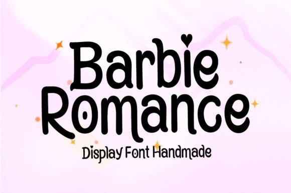 Barbie Romance: A Display Font That Elevates Your Brand Instantly
