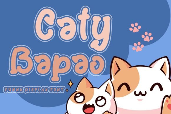 Caty Bapao: A Playful Display Font That Builds Brand Charm
