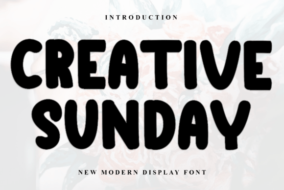 Creative Sunday: A Display Font That Feels Like Inspiration