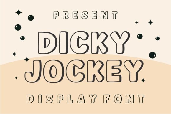 Dicky Jockey: A Playful Display Font That Brings Joy to Branding