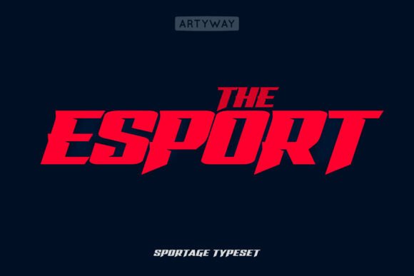 Esport: A Bold Display Font That Elevates Real Small Business Branding