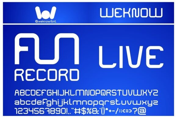 Funrecord Live: A Display Font That Feels Like a Thoughtful Editorial Choice