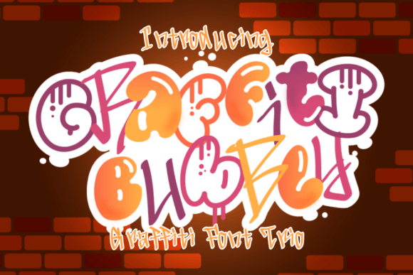 Graffiti Bubbly: A Playful Display Font That Makes Your Brand Feel Real