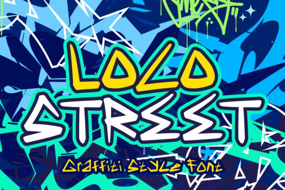 Locostreet: A Graffiti Display Font That Cuts Through the Feed