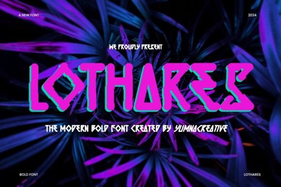 Lothares: A Bold, Professional Display Font for Small Businesses
