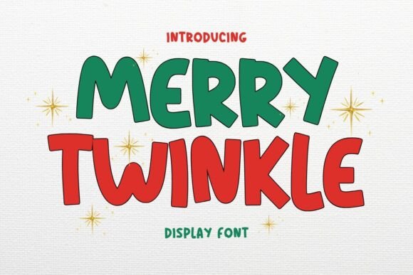 Merry Twinkle: A Display Font That Grabs Attention—Fast