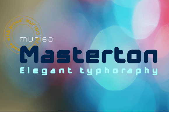 Murisa Masterton: A Display Font That Commands Attention
