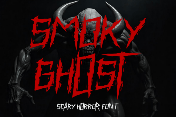 Smoky Ghost: A Display Font That Sets the Editorial Mood