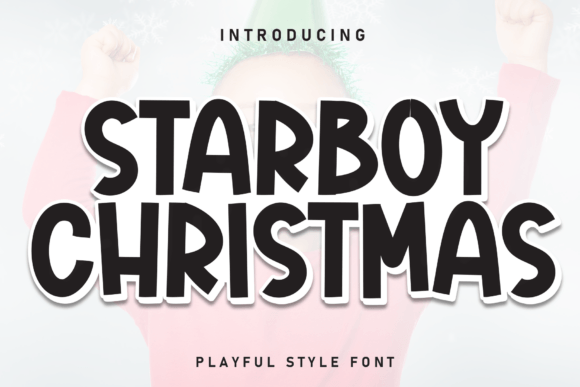Starboy Christmas: A Whimsical Display Font for Digital Branding
