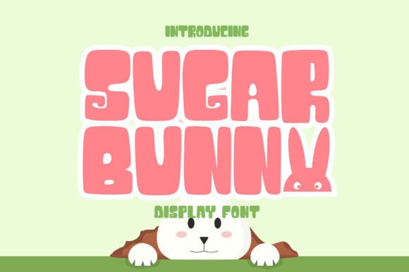 Sugar Bunny: A Playful Display Font for Memorable Branding