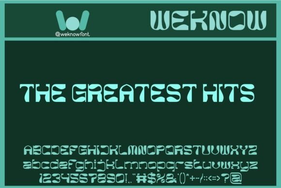 The Greatest Hits Font: A Display Typeface That Makes Your Brand Shine