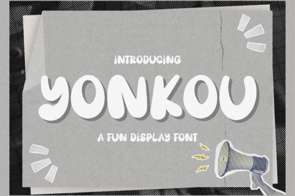 Yonkou: A Playful Display Font That Lifts Digital Headlines
