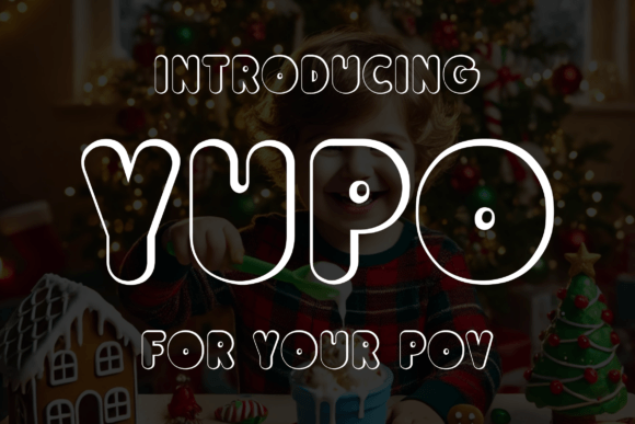 Yupo: A Festive Display Font That Elevates Small Business Branding