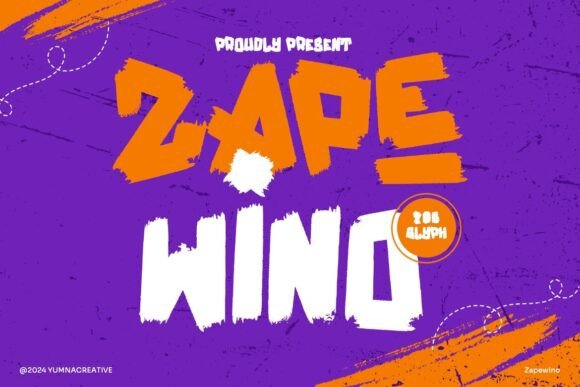Zapewino: A Bold Display Font for Scroll-Stopping Campaigns