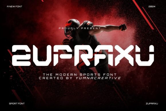 Zupraxu: A Bold, Modern Display Font for Handmade Creators